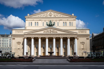 Fototapeta na wymiar Bolshoi Theatre, Moscow, Russia