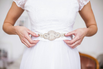Morning of the bride. love and fidelity, happiness and excitement. A holiday that will be...