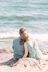 couple on the beach