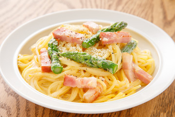 カルボナーラパスタ