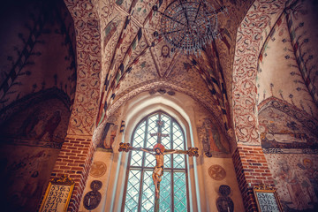 Porvoo, Finland - : Interior of Porvoo Cathedral