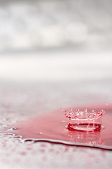 red wine drop crown