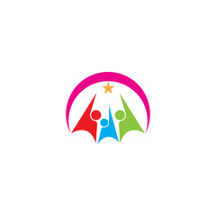 Community Logo Template vector symbol