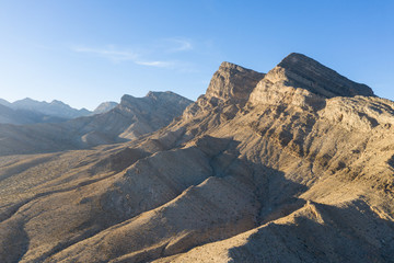 Incredible rock formations are showcased in the Red Rock Canyon National Conservation Area, Nevada. This beautiful region is just outside of Las Vegas and is popular for hiking and rock climbing.