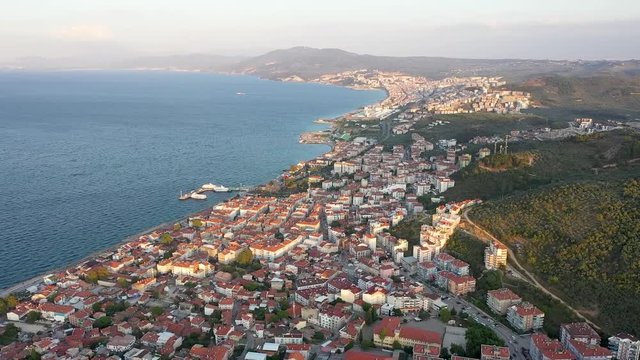 The aerial view of Mudanya is excellent. Bursa/Turkey