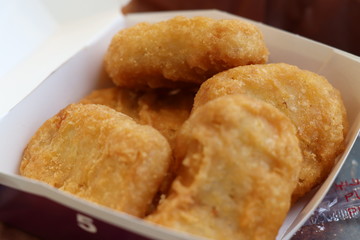 チキンマックナゲット　マクドナルド テイクアウト チキンナゲット ファストフード　ファーストフード ジャンクフード