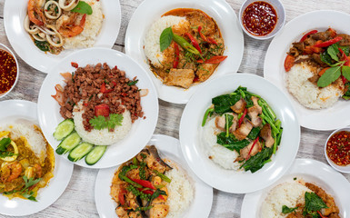 Thai Food Selections 