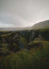 Fototapeta na wymiar Canyon in Iceland #4