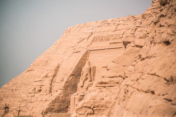 Abu Simbel temple in egypt
