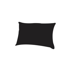 Pillow icon vector, isolated on white background, 