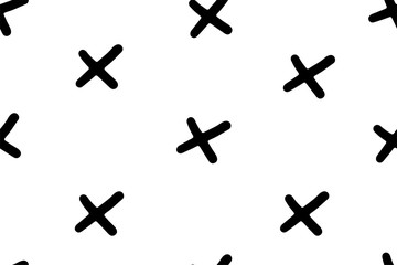 Obraz premium Abstract vector simple pattern. Seamless minimalist background