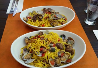 Pasta frutti di mare...Meeresfrüchte