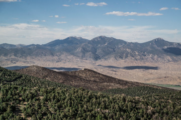 landscape with mountains