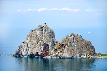 Fototapeta na wymiar Olkhon Island on Baikal Lake, Russian Federation