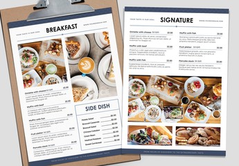 Menu Designs with Flexible Layout Options