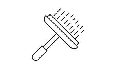 Window cleaner, washer, household, clean free vector icon