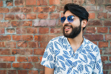 Young handsome man wearing summer clothes.