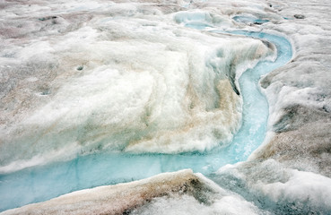 Akkem Glacier in Altai Mountains, Russian Federation