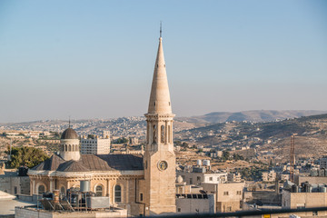 ancient church of the birth of jesus in Bethlehem