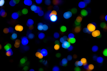 Blur bokeh light effect
