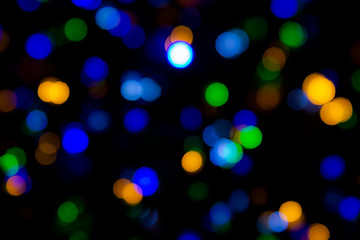Blur bokeh light effect
