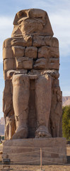 Colossi of Memnon are two massive stone statues Pharaoh Amenhotep III, who reigned in Egypt during...
