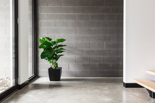 Spacious entry foyer