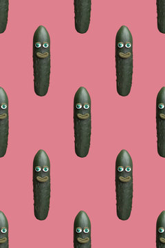 Cucumbers infinite pattern