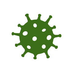 Coronavirus 2019-nCoV, Virus, COVID-19 icon. Outbreak, Pandemic, concept. Vector illustration.	