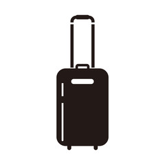 Baggage Icon Vector Logo Template Illustration Design