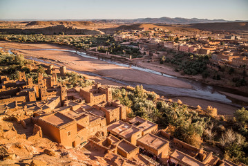view of ancient city in morocco