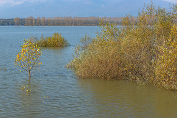 Panorama of Koprinka Reservoir, Bulgaria