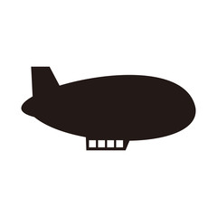 airship icon vector illustration symbol