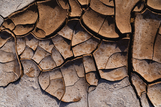 Dry Ground On The Desert