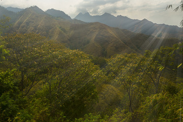 morning in the mountains