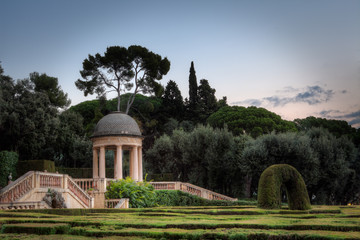 Fototapeta premium Labyrinth park Barcelona