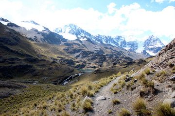 Hiking around in Bolivia