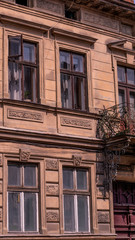 facade of an old house