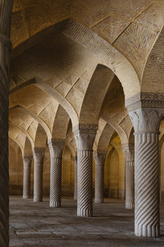 Inside the mosque, Shiraz, Iran