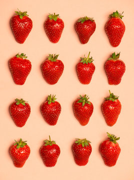 Perfectly imperfect strawberries
