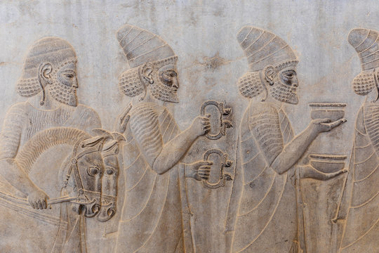 Bas-reliefs in Persepolis