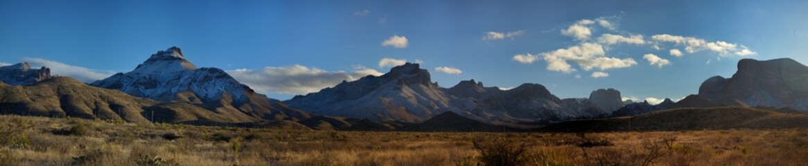 Chisos Basin at Sunset