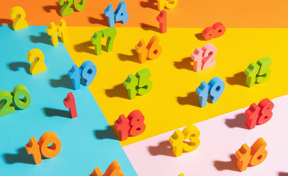 Colorful Letters/Numbers