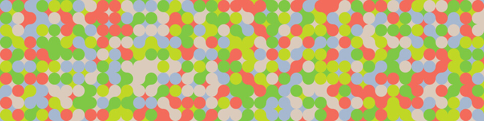 Colour Dots Universe art background design illustration