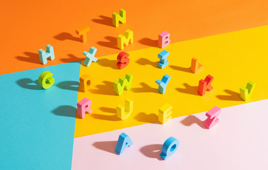 Colorful Letters/Numbers