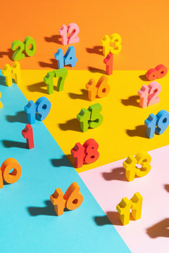 Colorful Letters/Numbers