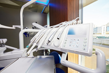 Dental office without people with appliances