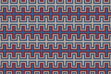 Minimalist geometric seamless pattern. Simple colorful background swatch. Abstract modern textures. Endless texture for wallpaper, pattern fills, web page background, surface textures.