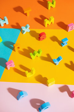 Colorful Letters/Numbers