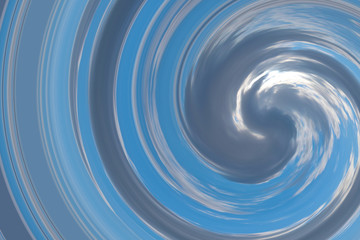 Funnel abstract pattern. Swirl, spiral, multi-colored pattern as a background.